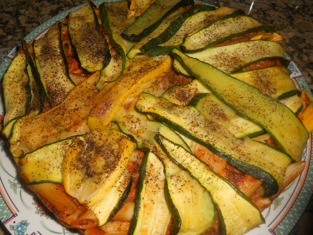 Squash and Zucchini Timbale Mink Smith