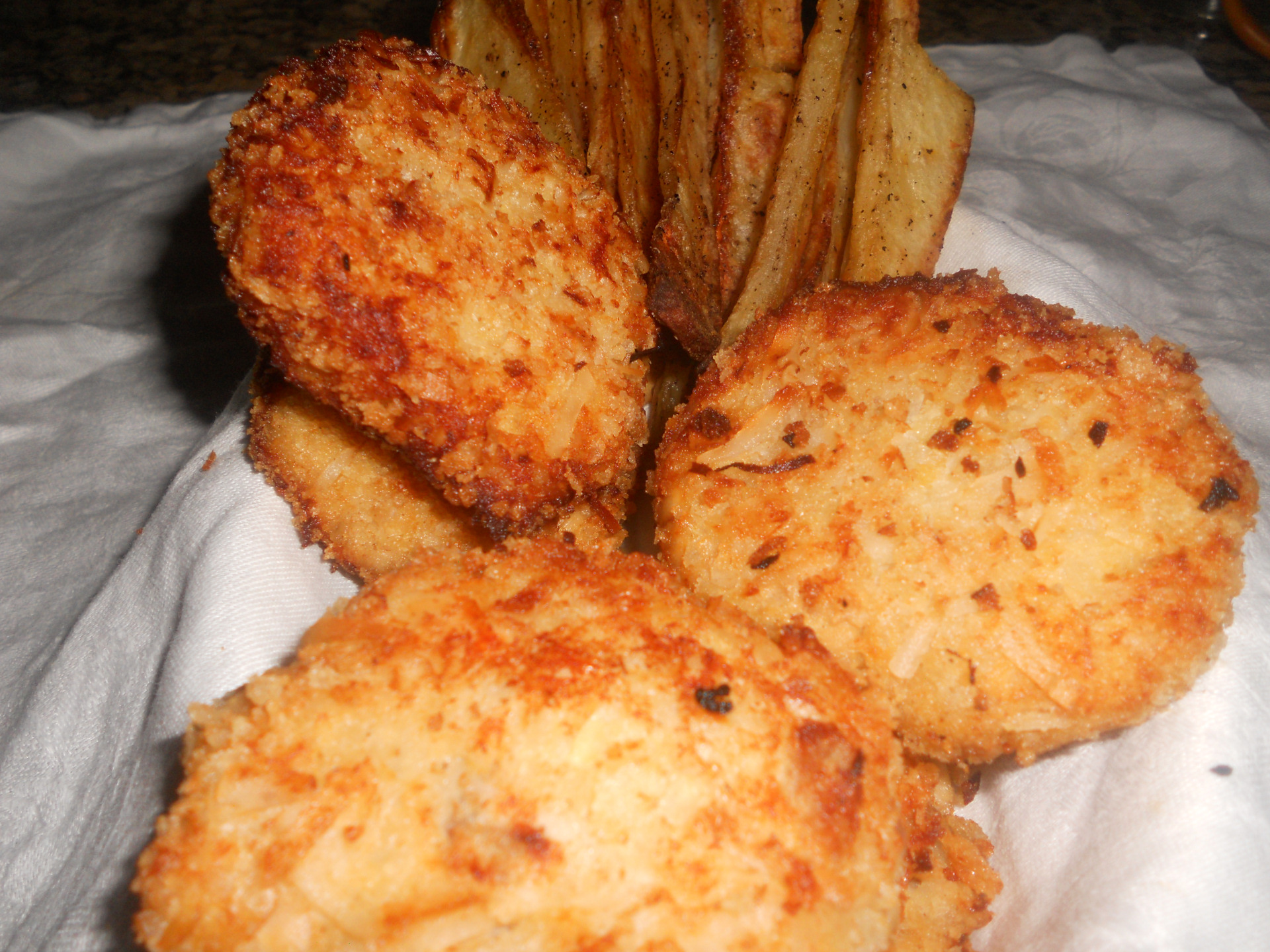 Coconut Codfish Cakes With Garlic Fries Mink Smith